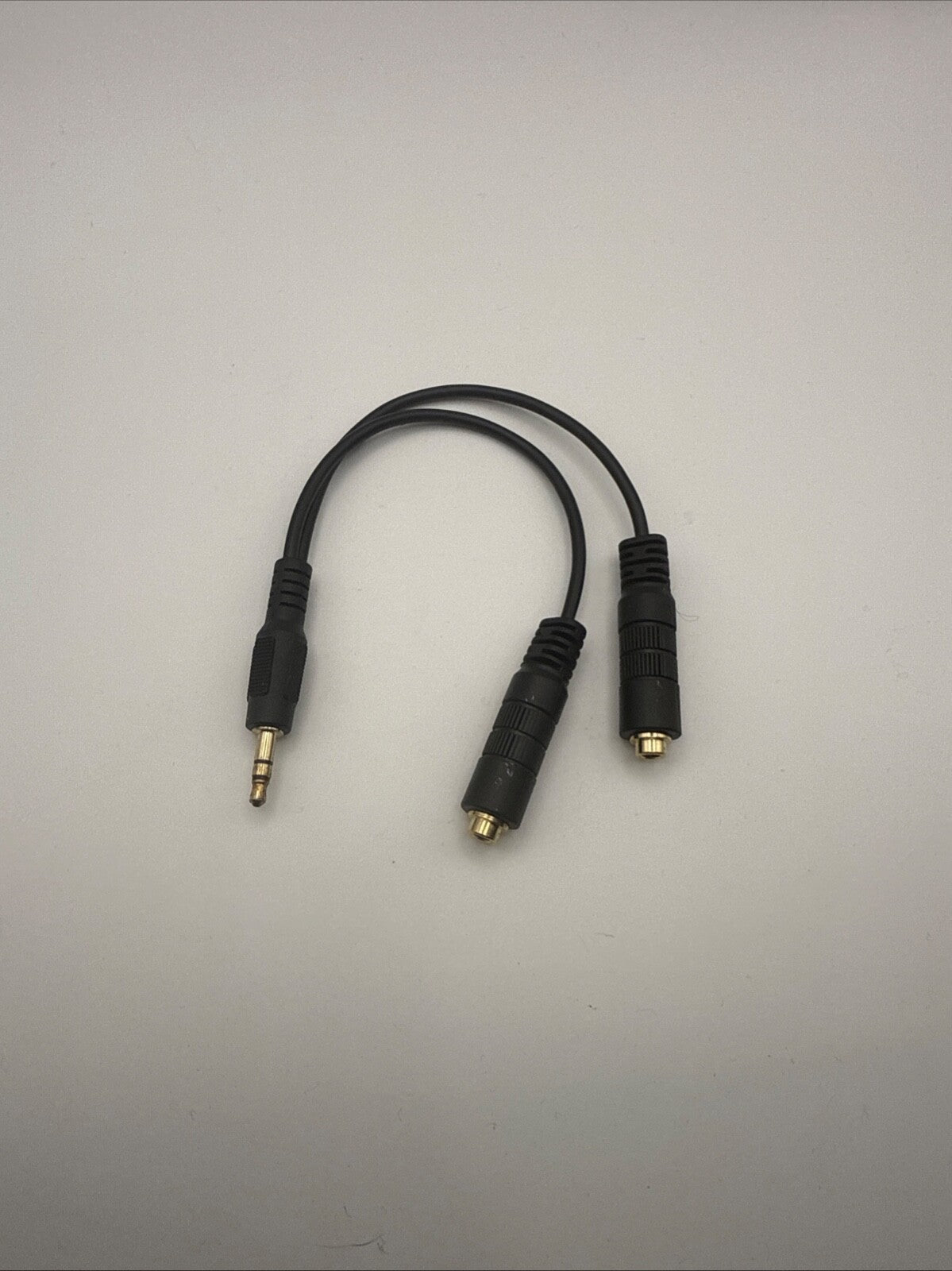 3.5mm 1/8" Stereo Male Mini Plug to 2 Female Jack Adapter Audio Y Cable