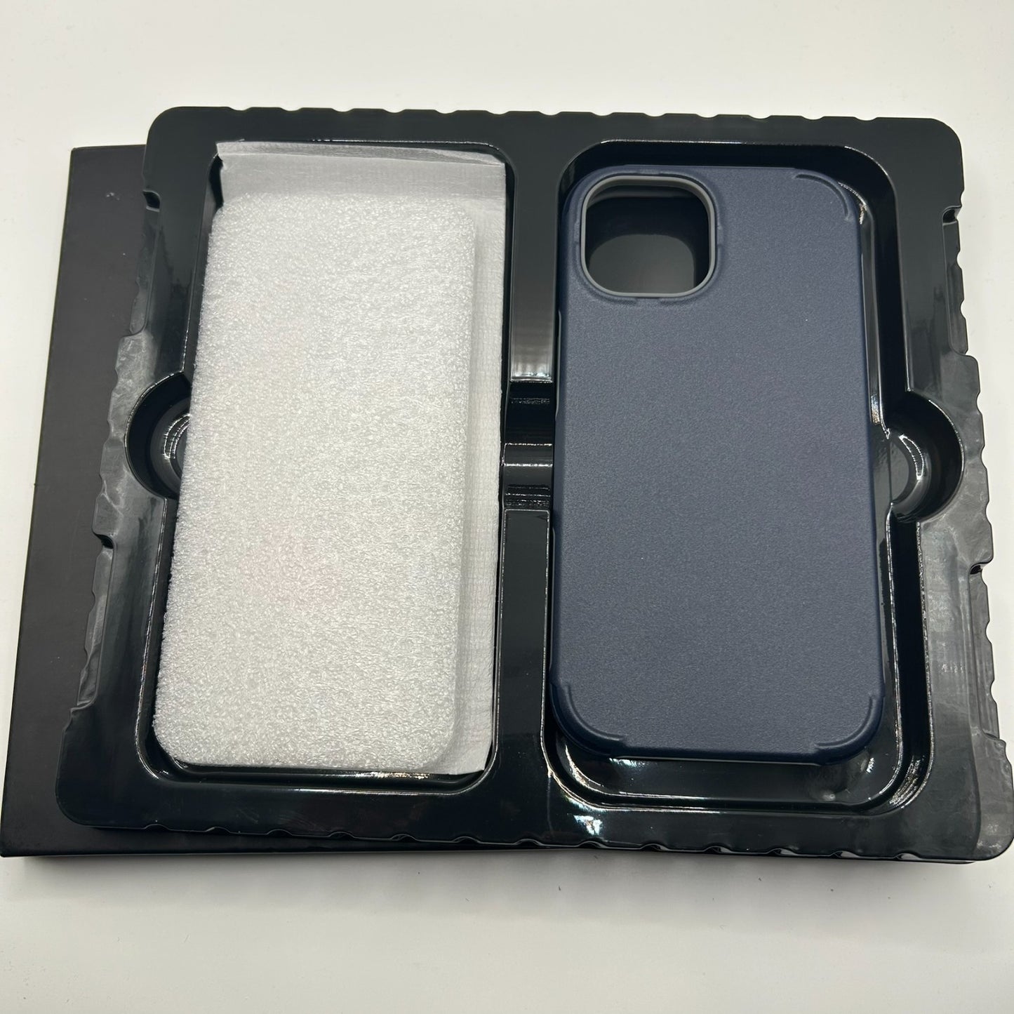TEAM LUXURY iPhone 15 Case MagSafe Dark Navy Military Drop Protection