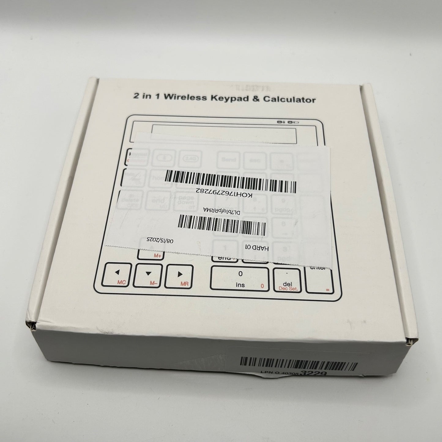 K1005 2-in-1 Wireless Keypad & Calculator Bluetooth + 2.4G