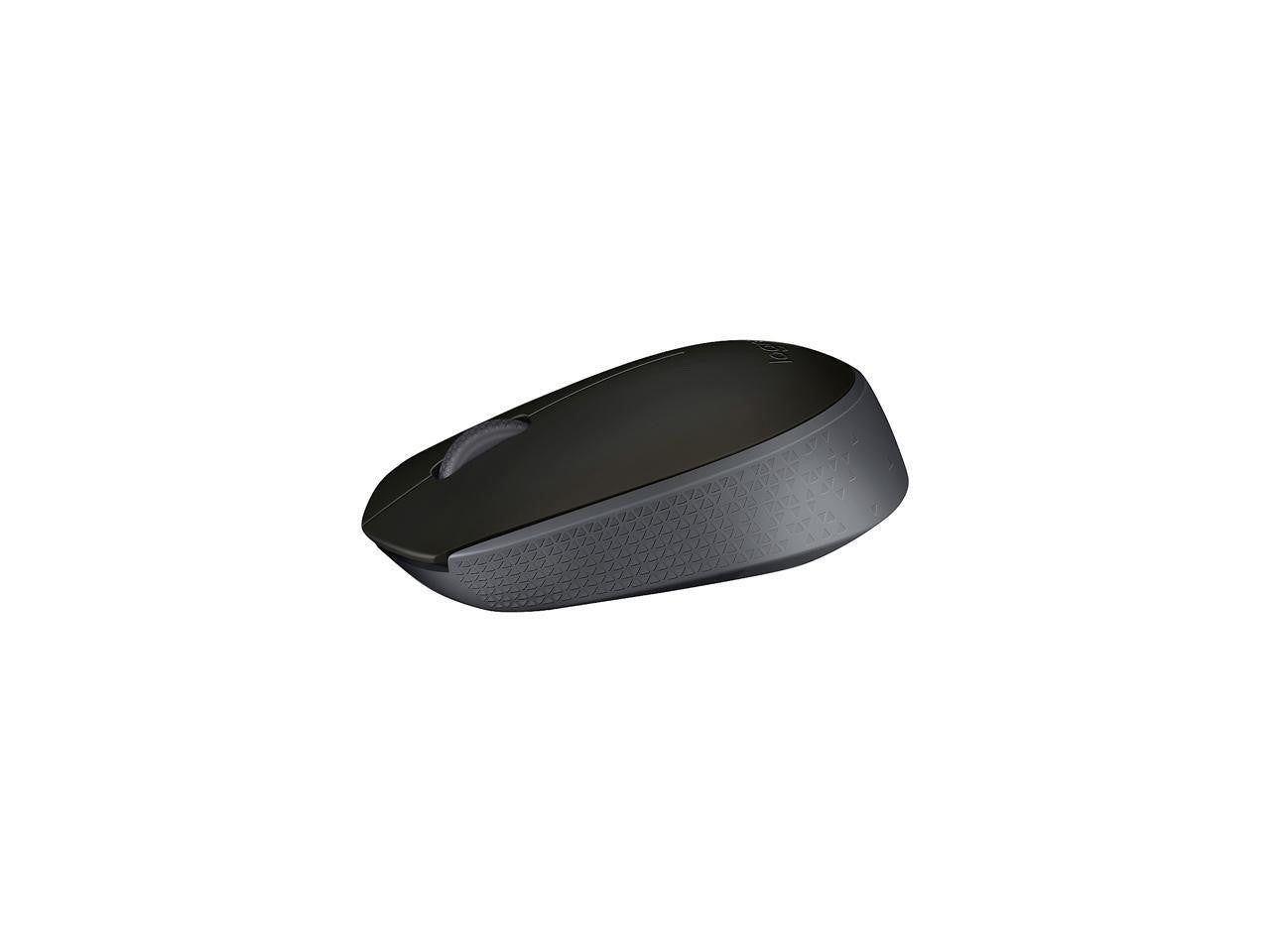 Logitech M170 Wireless Mouse 2.4GHz USB Receiver Optical Tracking Black
