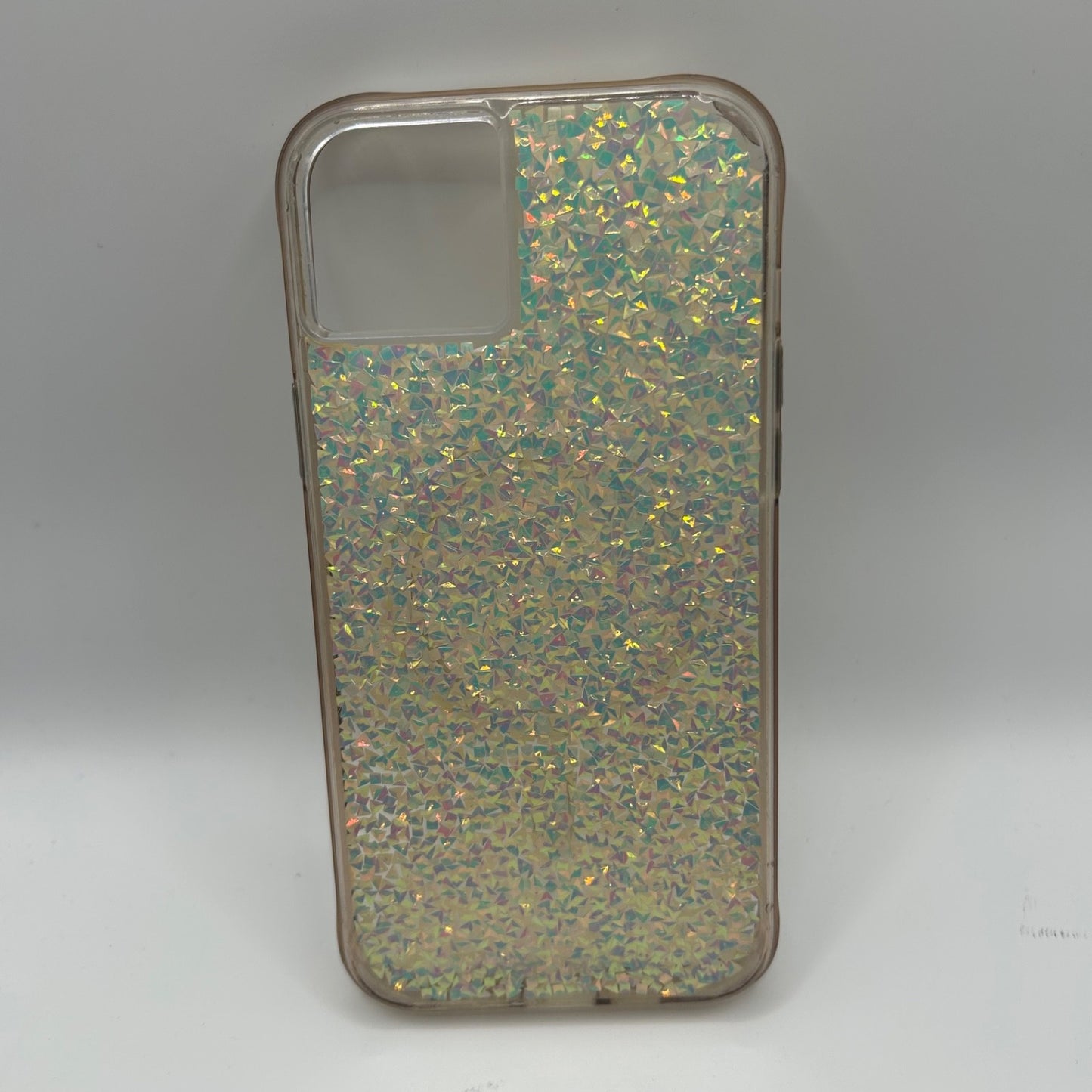 iPhone 14 Plus Glitter Holographic Case w/ MagSafe Ring – Sparkly Protective