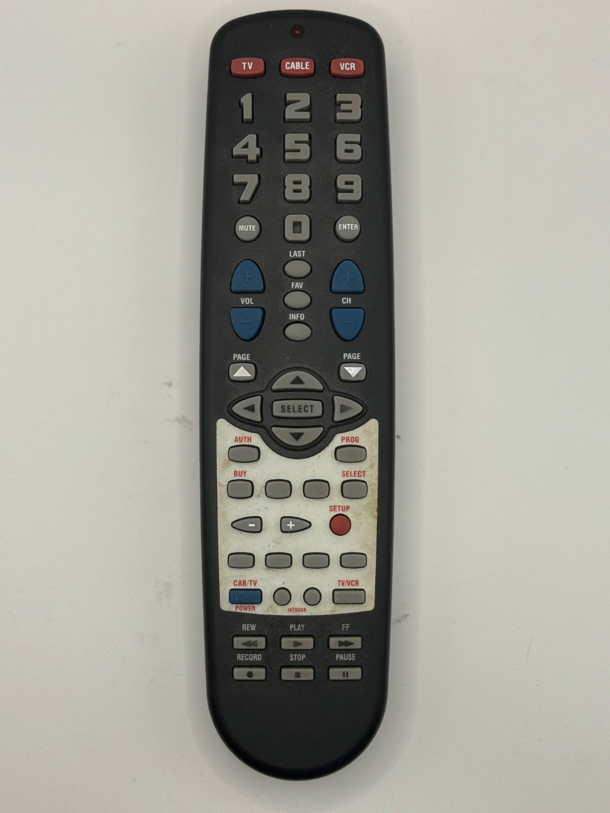 MediaOne Comcast URC-31AXXXB01 TV/VCR/Cable Universal Remote Control Tested