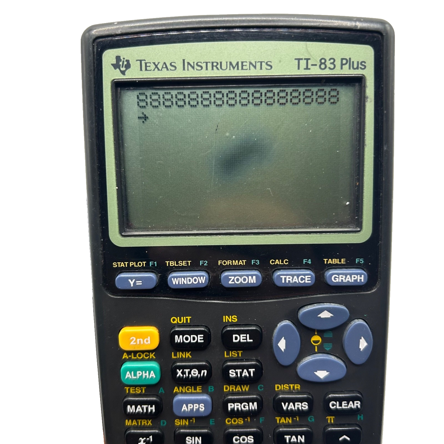 Texas Instruments TI-83 Plus Graphing Calculator – Tested - Screen Blemish