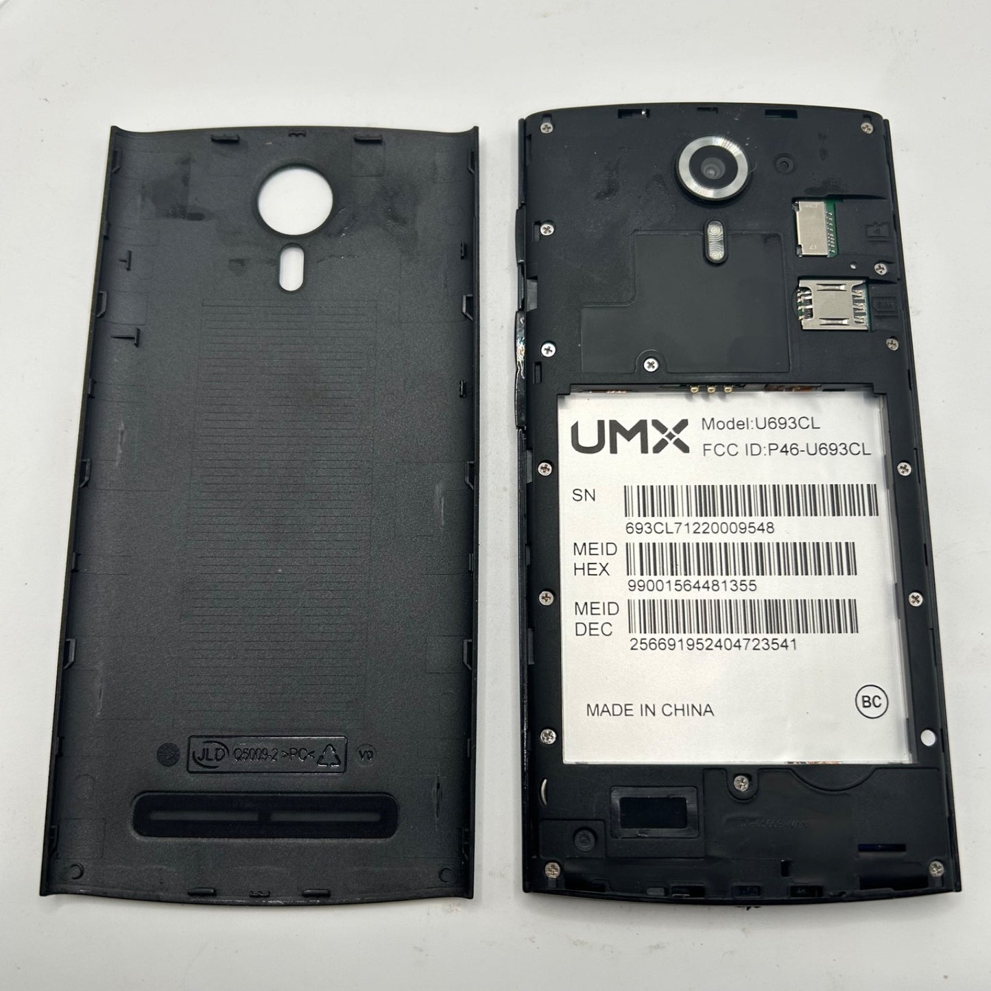 UMX U693CL Black Smartphone - Parts Only