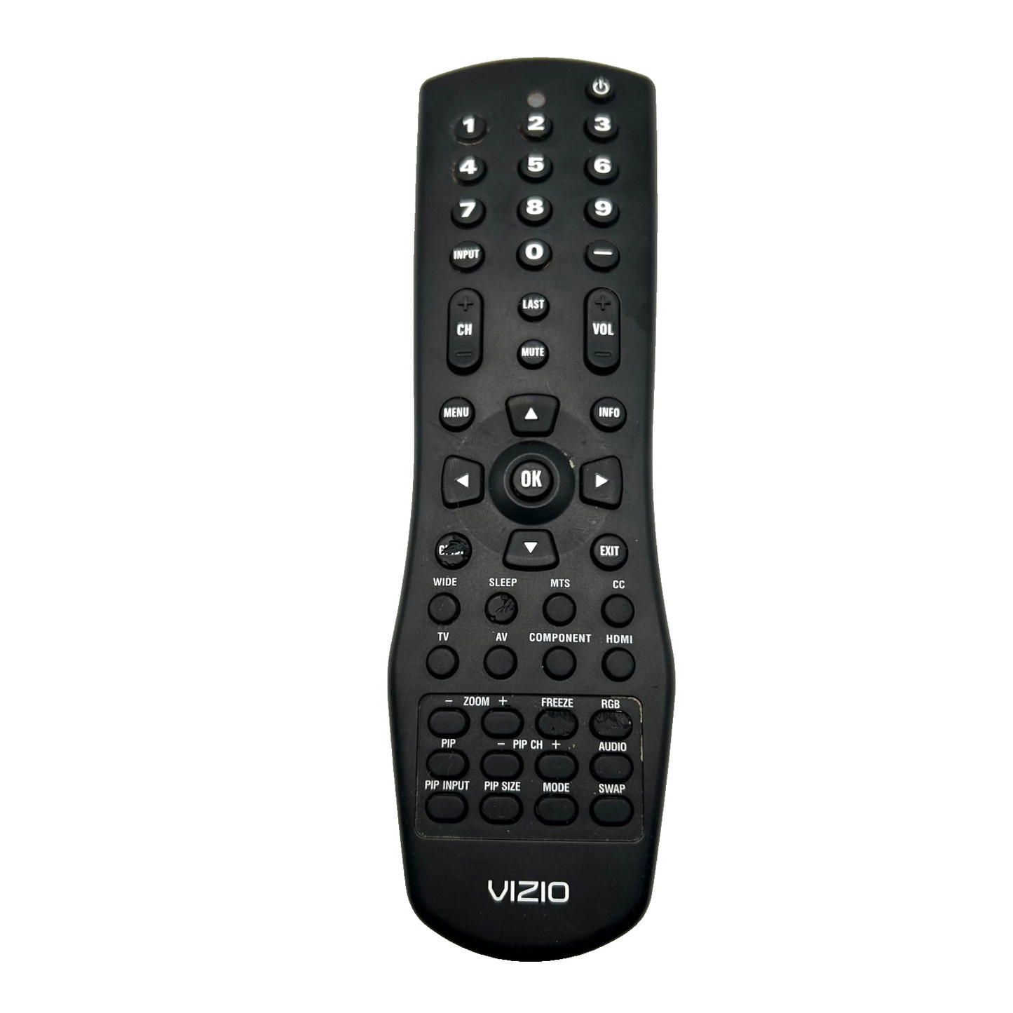 Vizio 6150BC0-R TV Remote Control – Works with Select Vizio HDTV Models