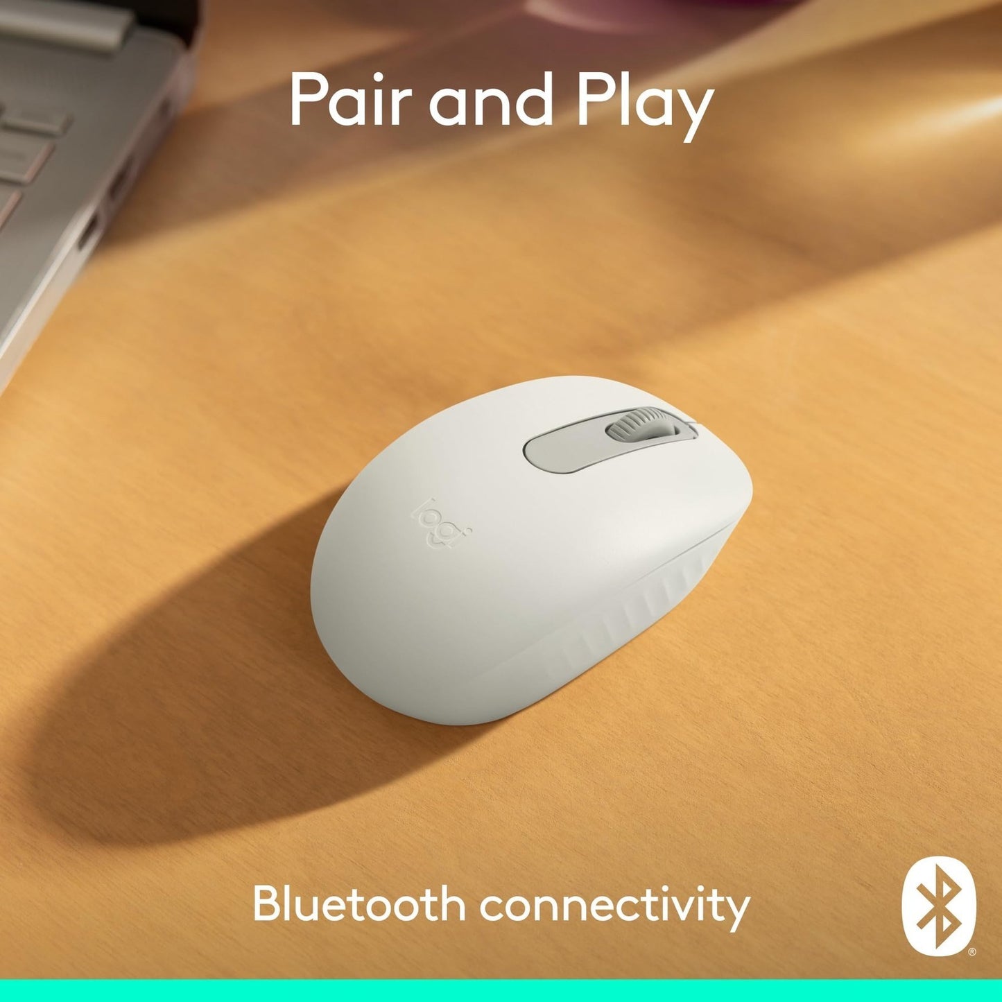 Logitech M196 Bluetooth Wireless Mouse Compact and Portable – White – Brand New
