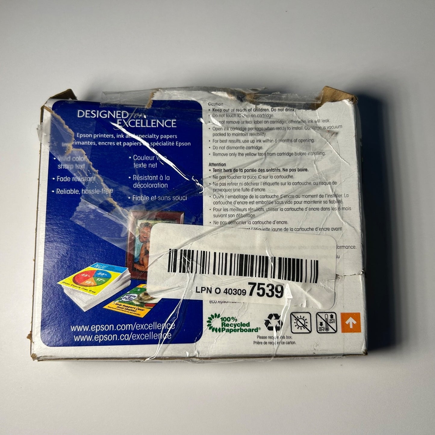 Epson 202 Yellow Ink Cartridge Standard-Capacity Claria (T202420)