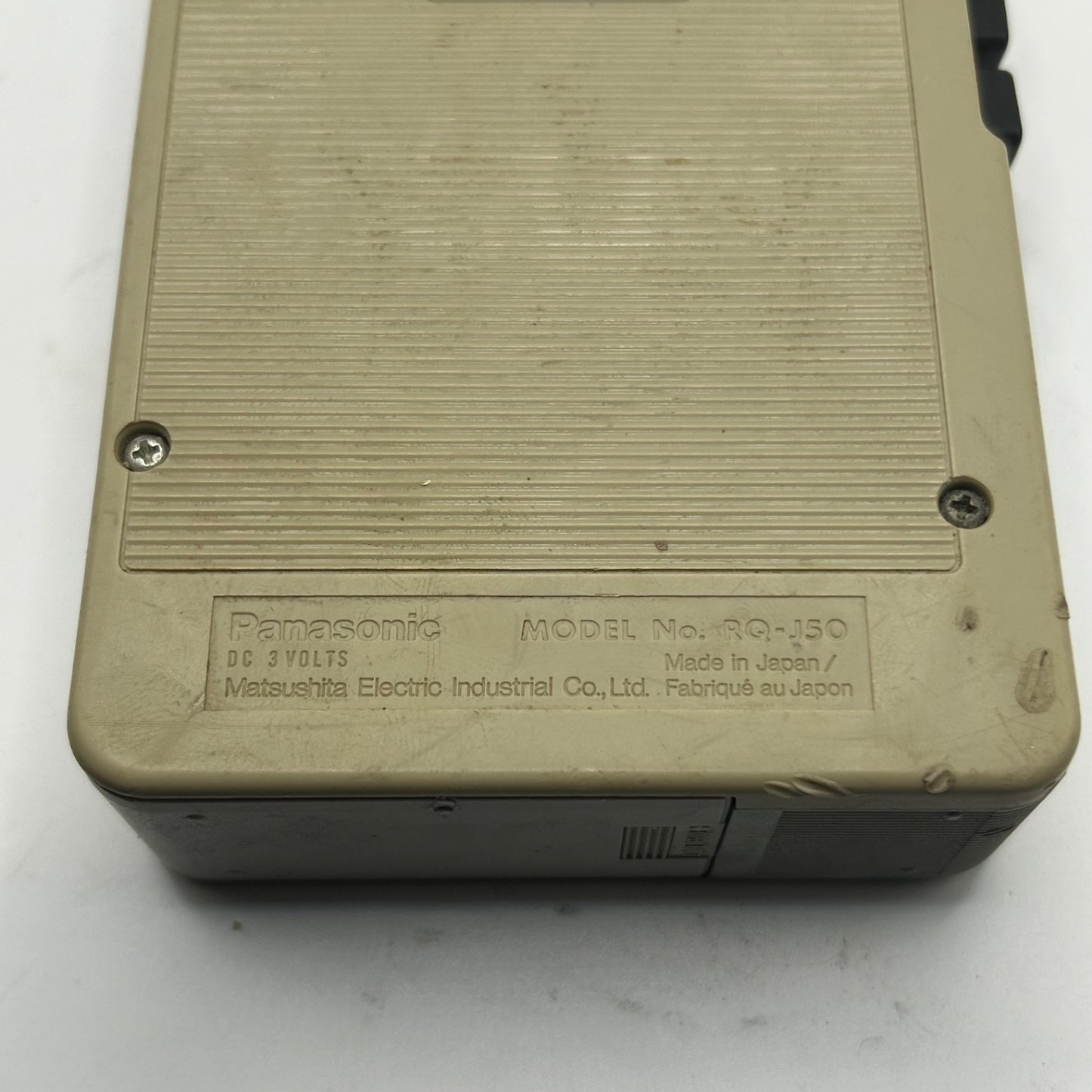 Vintage Panasonic RQ-J50 Stereo Cassette Player – For Parts or Repair