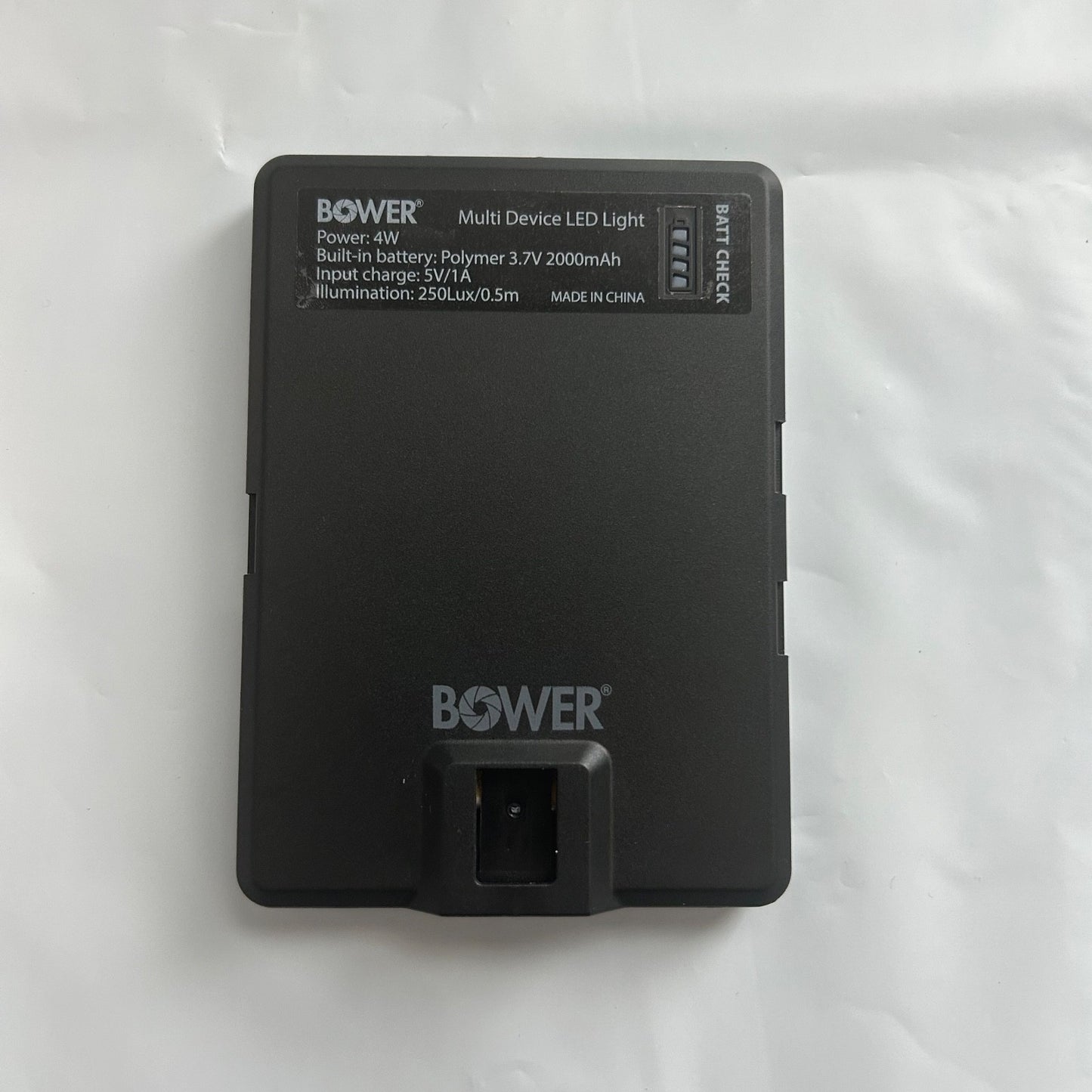 Bower Multi Device LED Light 4W Portable Rechargeable Video/Photo Lighting