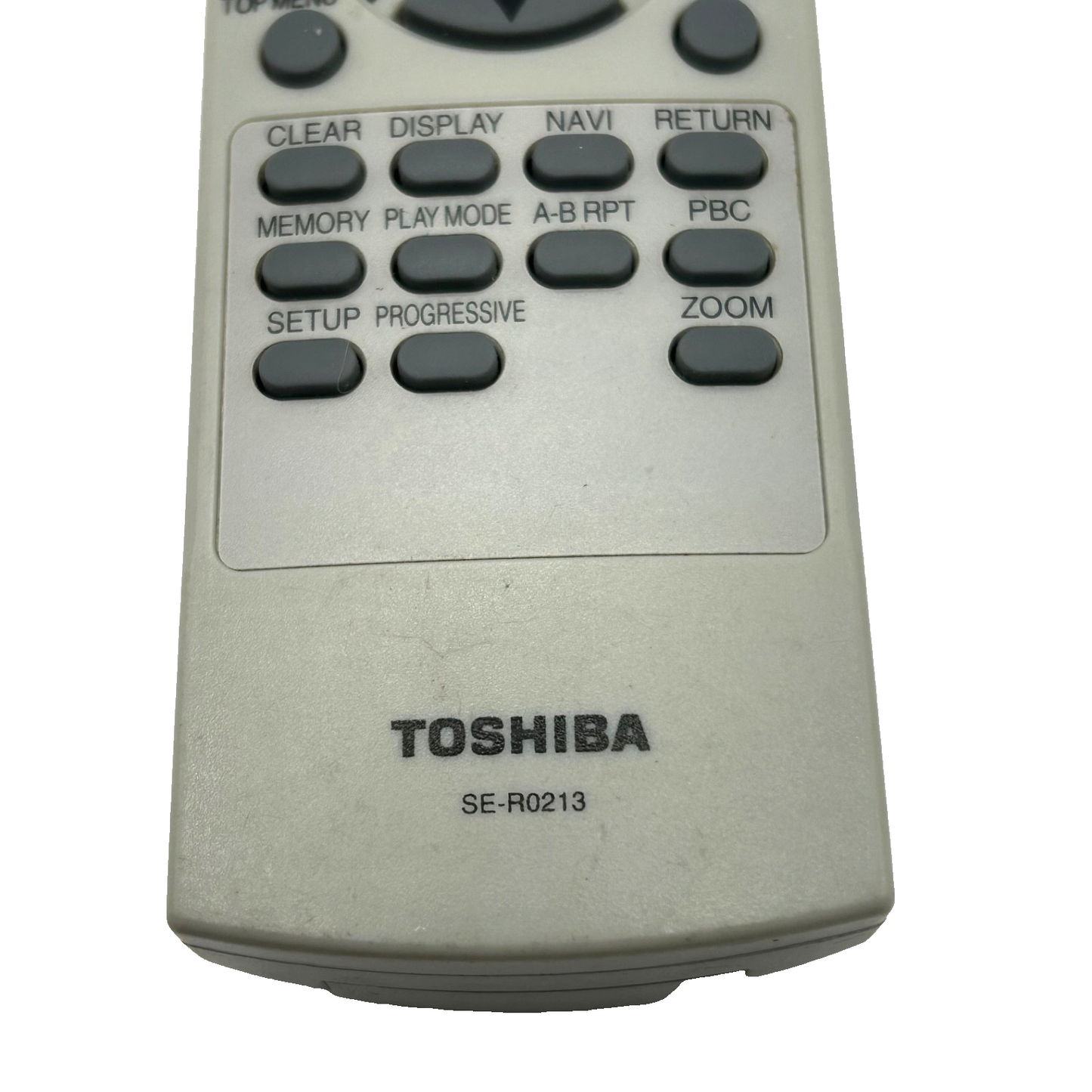 Toshiba SE-R0213 DVD Remote Control Original OEM for SD-3980 SD-3990 + More