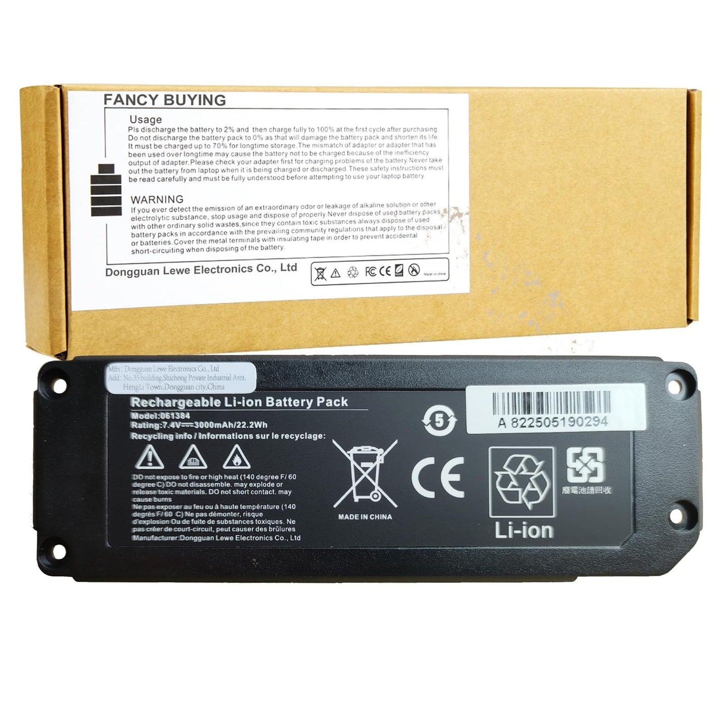 Fancy Buying 7.4V 061385 Battery for Bose Soundlink Mini I Gen 1 Speaker