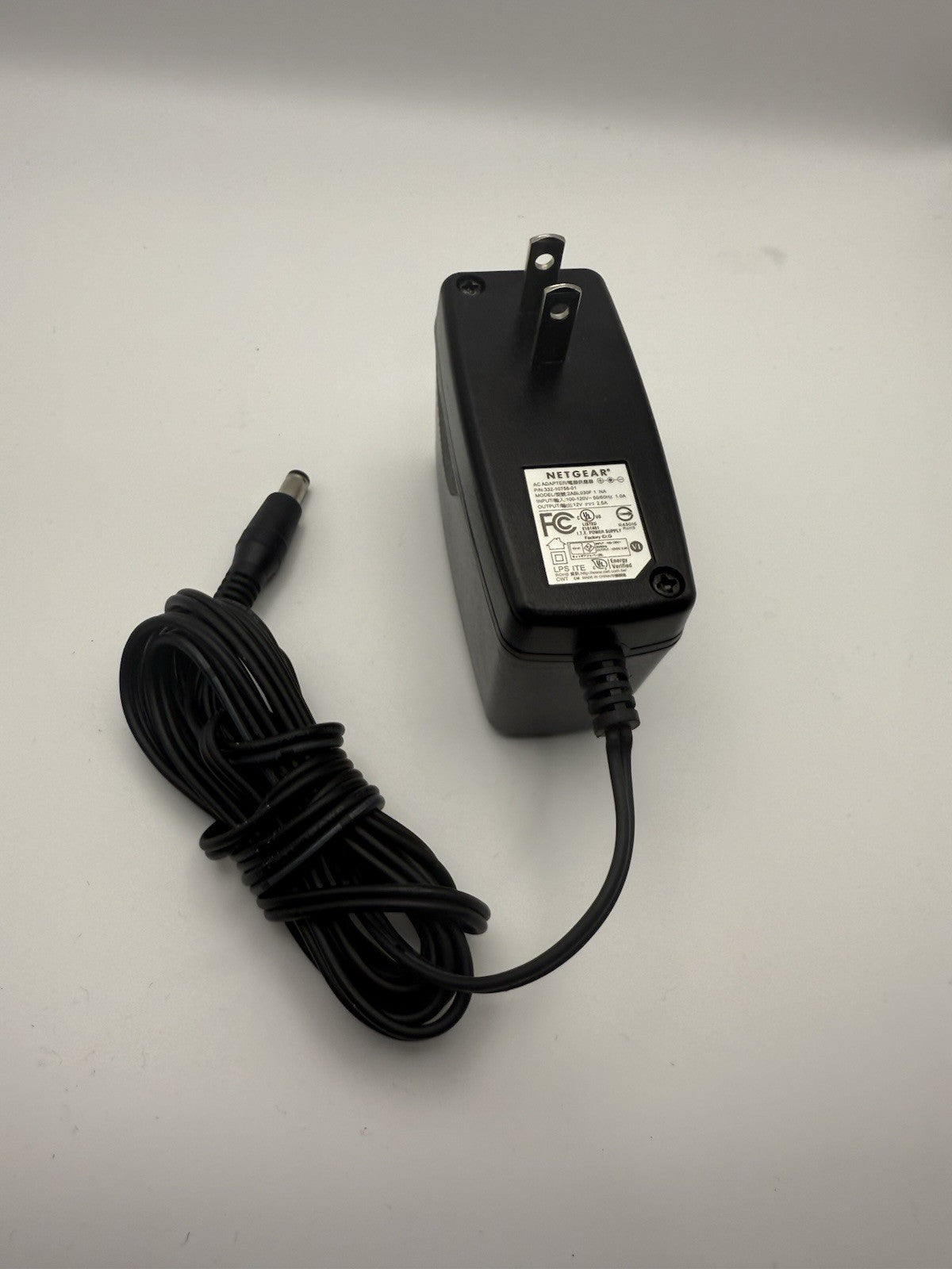 Netgear AC Adapter Power Supply PN 332-10758-01 Model 2ABL030F OEM Tested