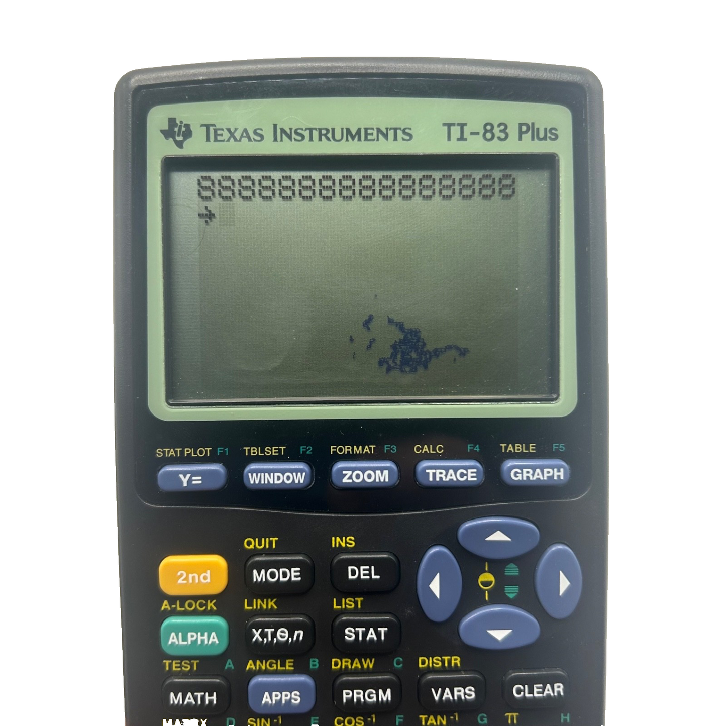 Texas Instruments TI-83 Plus Graphing Calculator – Screen Defect – Works