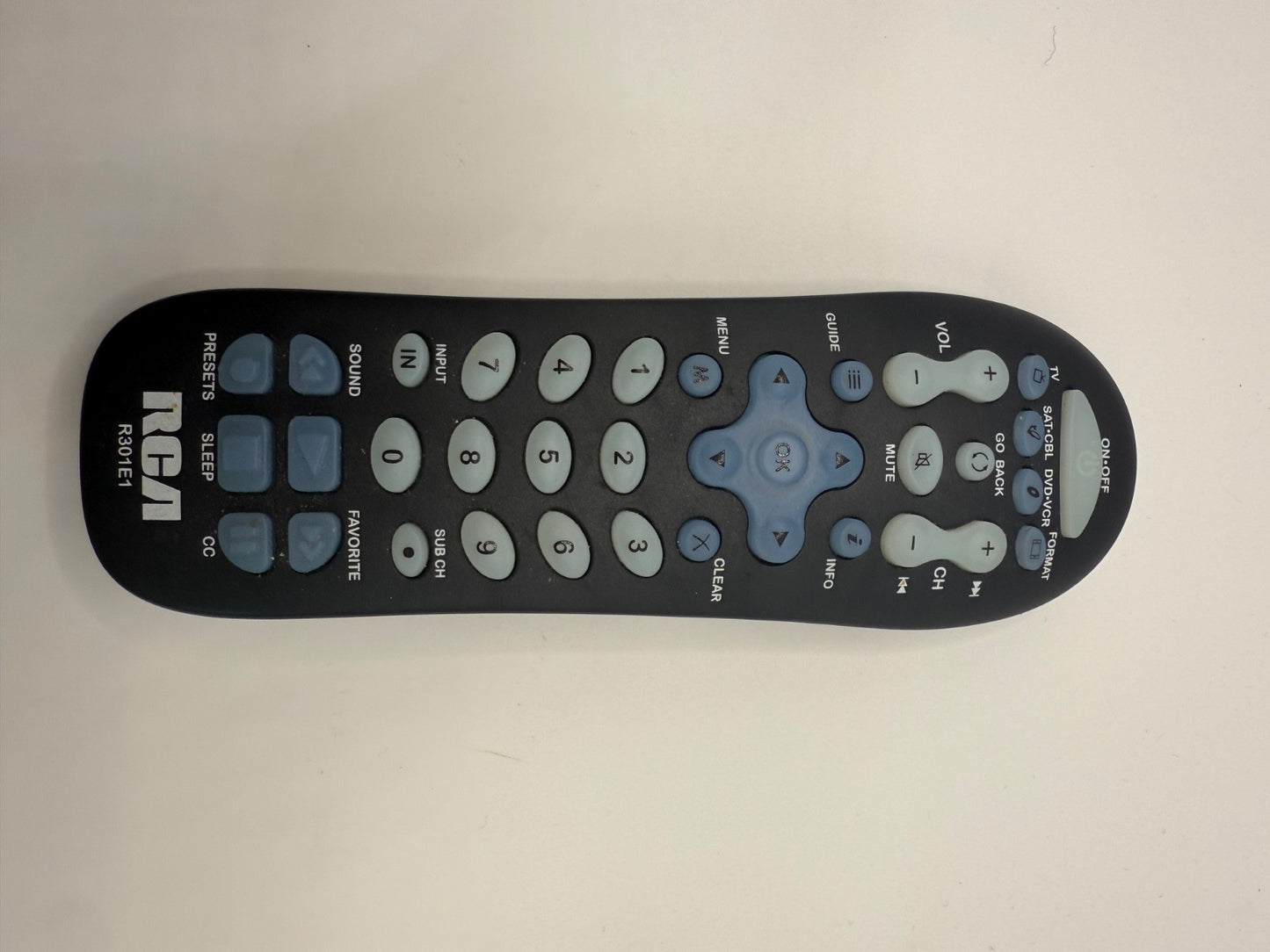 RCA R301E1 Remote