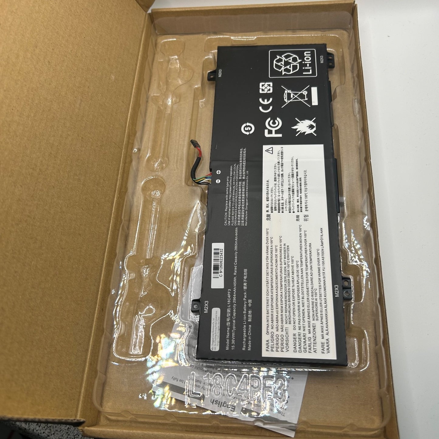Futurebatt L18C4PF3 Battery for Lenovo C340 S540 Flex 14 Series (No Tools)