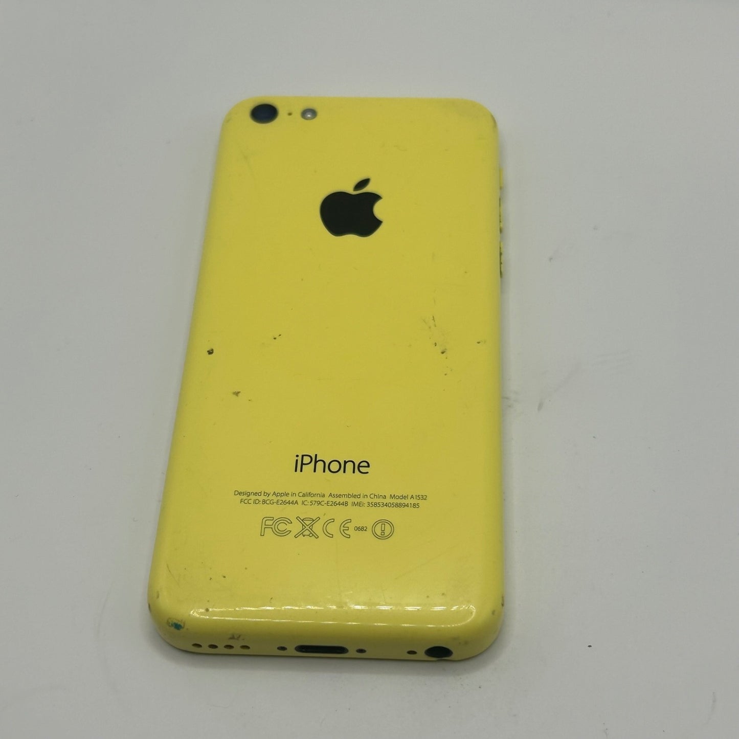 Apple iPhone 5C Yellow 8GB (A1532) - For Parts or Not Working