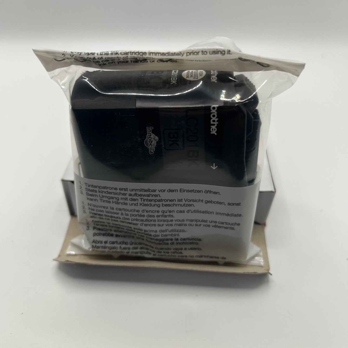 Brother LC201BK Black Ink Cartridge Genuine OEM for MFC-J460DW J885DW Printer