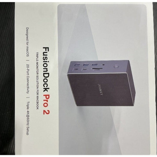 IVANKY FusionDock Pro 2 20‑in‑1 DisplayLink Docking Station