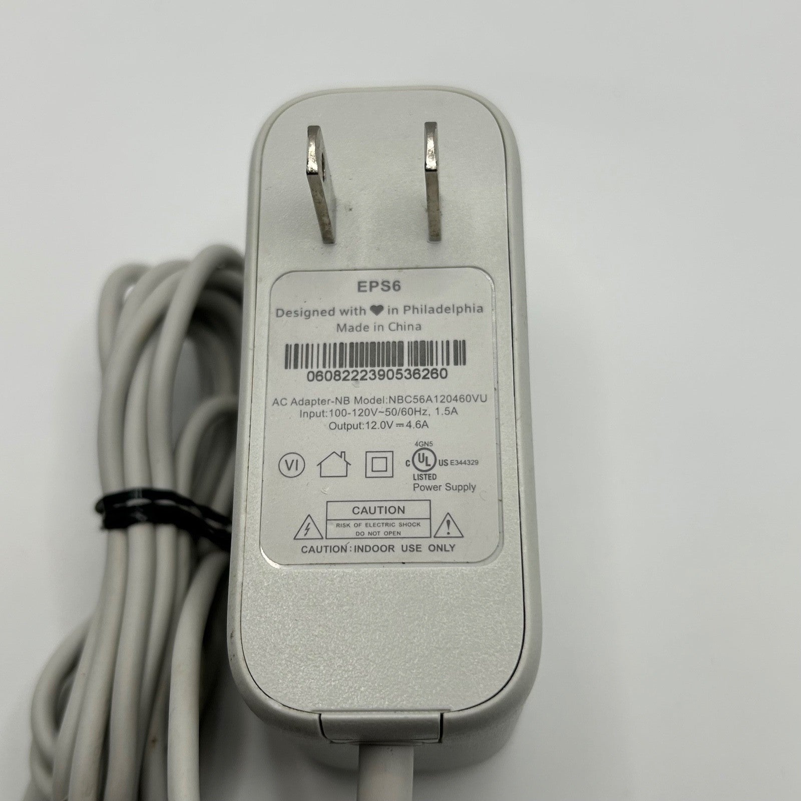 Xfinity EPS6 Power Adapter 12V 4.6A Model NBS6A120460VU OEM Wall Charger