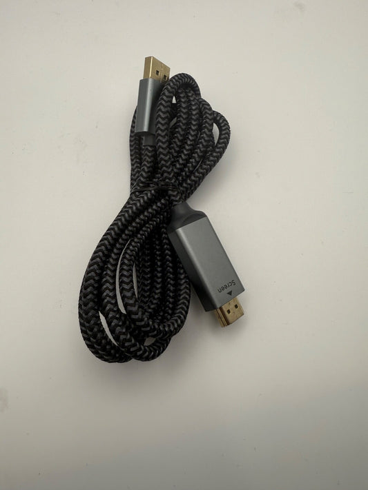 Warrky 4K DisplayPort to HDMI Cable 6FT