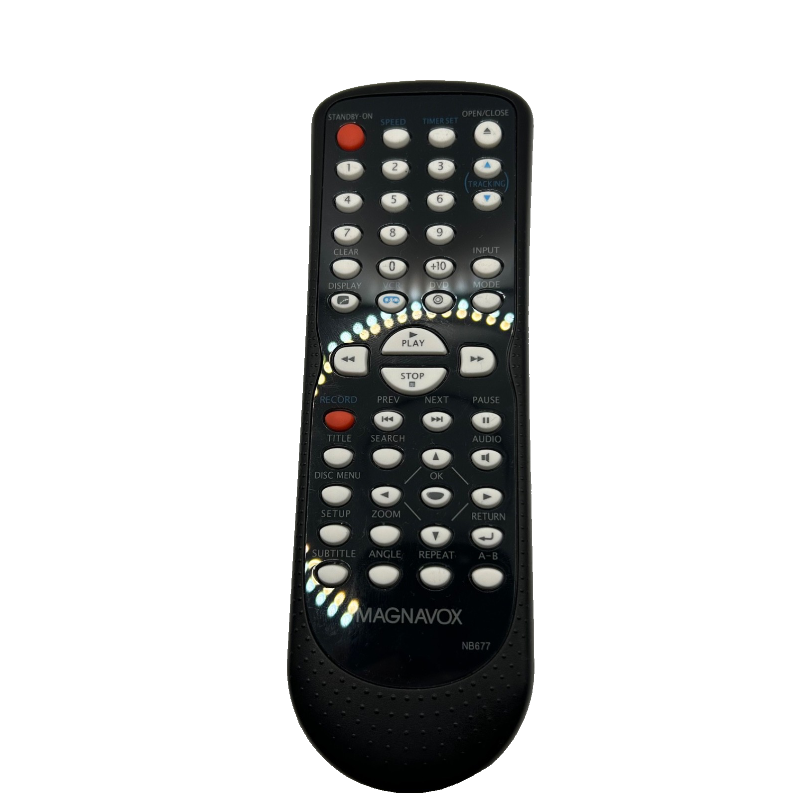 Magnavox NB677 Remote Control for DVD Recorder/VCR – OEM – Tested
