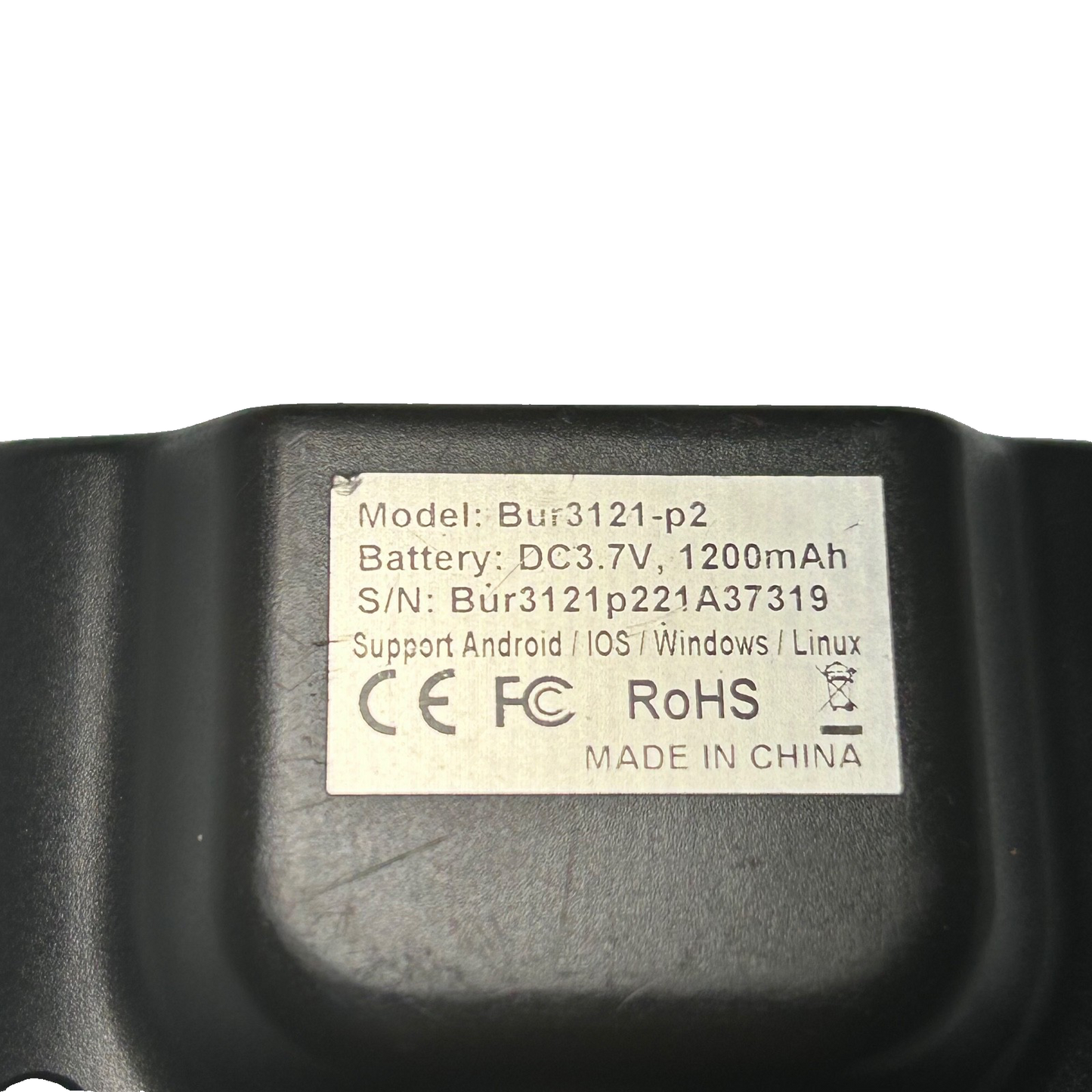NADAMOO BUR3121-P2 Wireless 1D/2D Barcode Scanner with Phone Holder