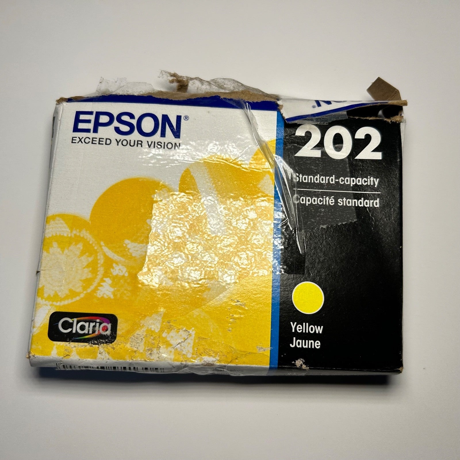 Epson 202 Yellow Ink Cartridge Standard-Capacity Claria (T202420)