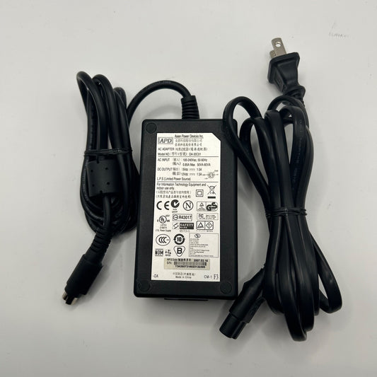 Asian Power Devices DA‑30C01 AC Adapter 5 V/1.5 A & 12 V/1.5 A – 5‑Pin Mini‑DIN