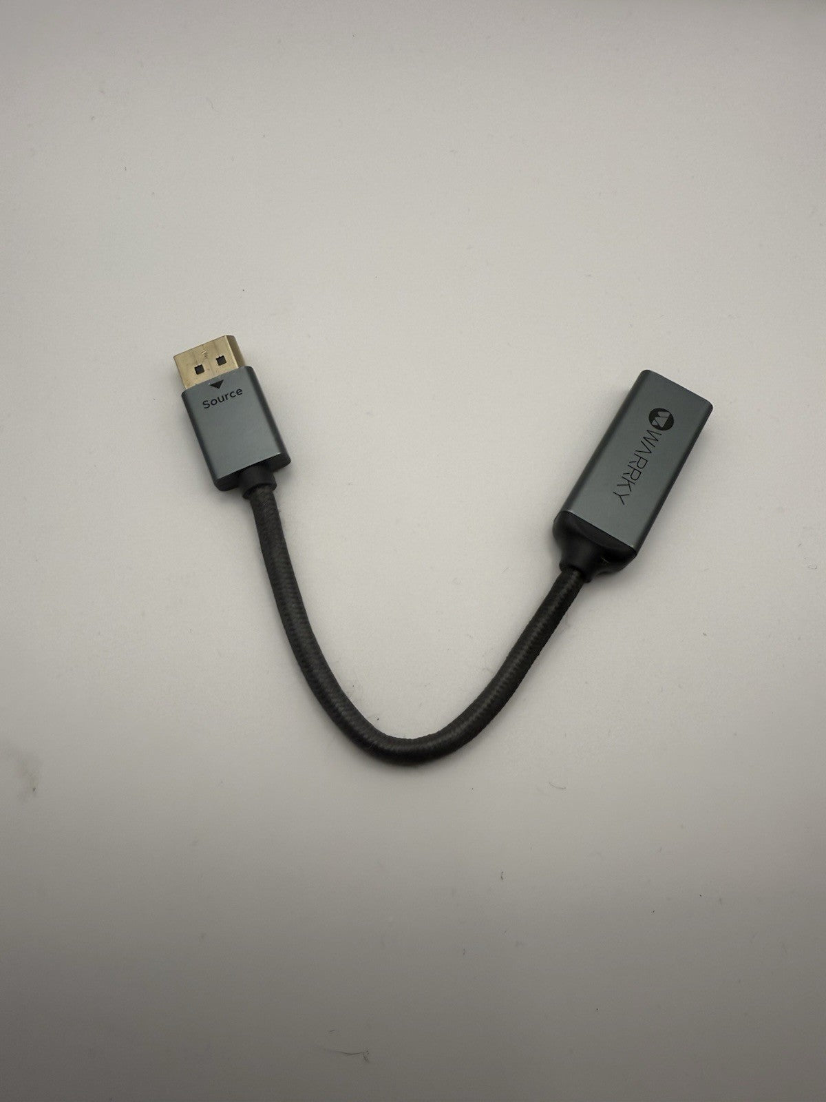 Warrky 4K Male DisplayPort to Female HDMI Adapter Cable - Braided 032233