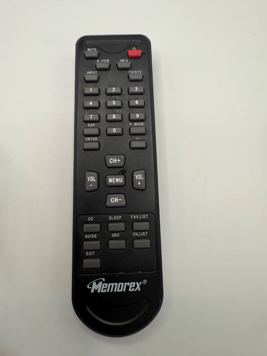 Memorex VC532237 Black TV Remote Control OEM Tested Working