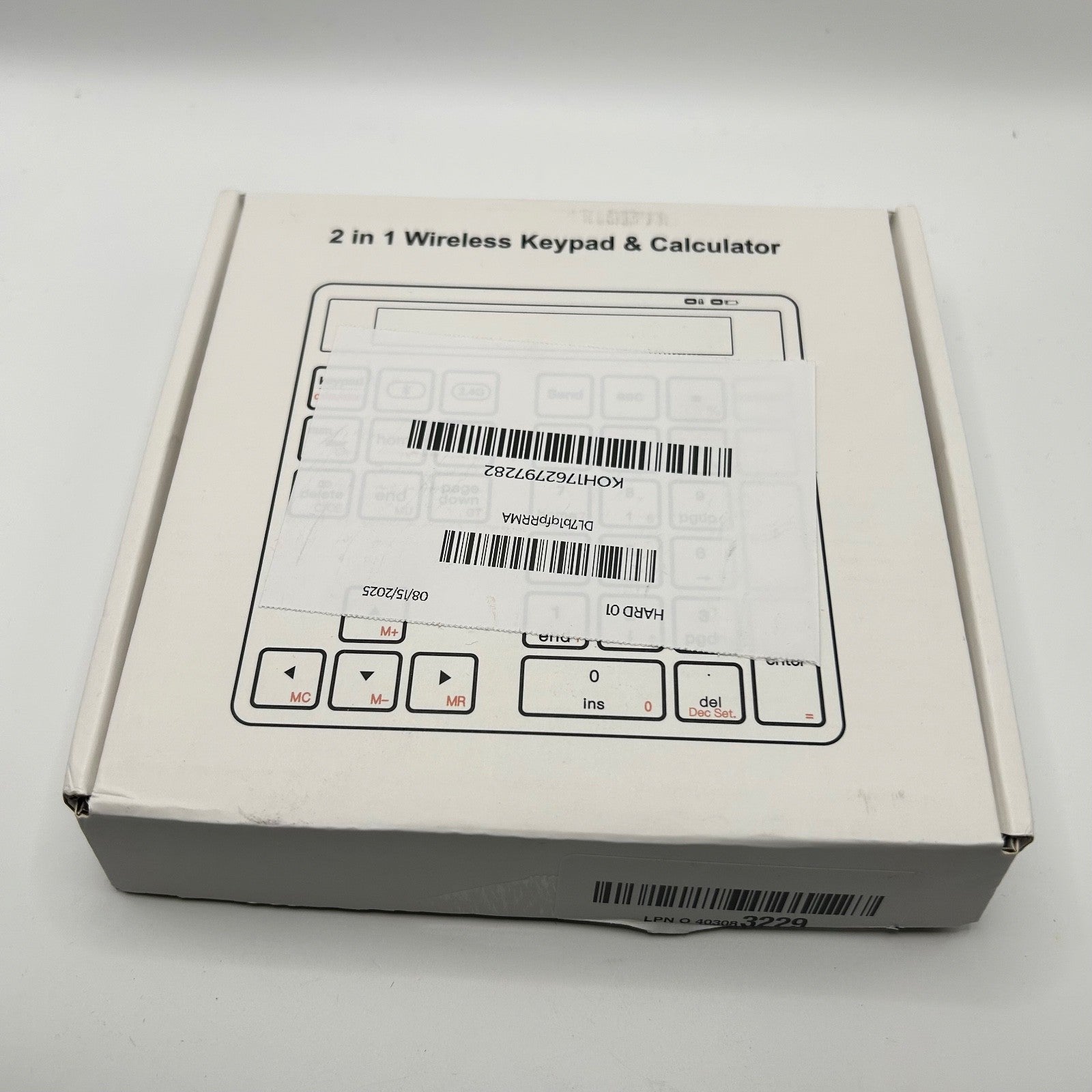 K1005 2-in-1 Wireless Keypad & Calculator Bluetooth + 2.4G