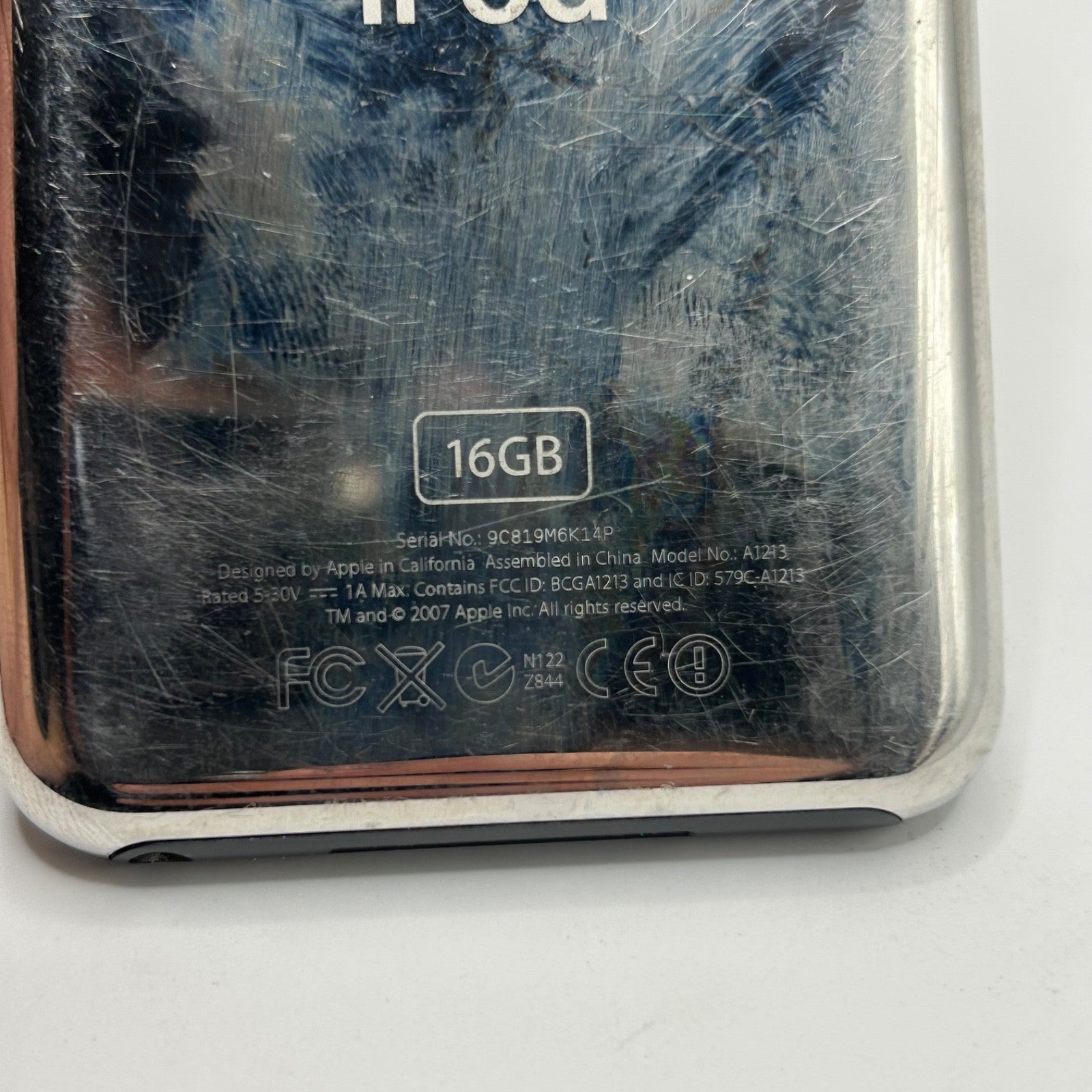 Apple iPod Touch 1st Generation 16GB Model A1213 (2007) – Untested / For Parts