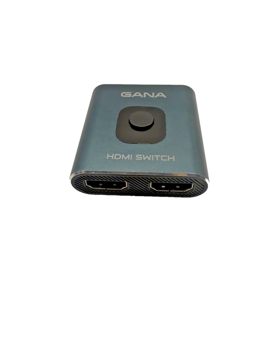 HDMI Switch 4k@60hz Splitter GANA Aluminum Bidirectional HDMI Switcher 2 in 1...