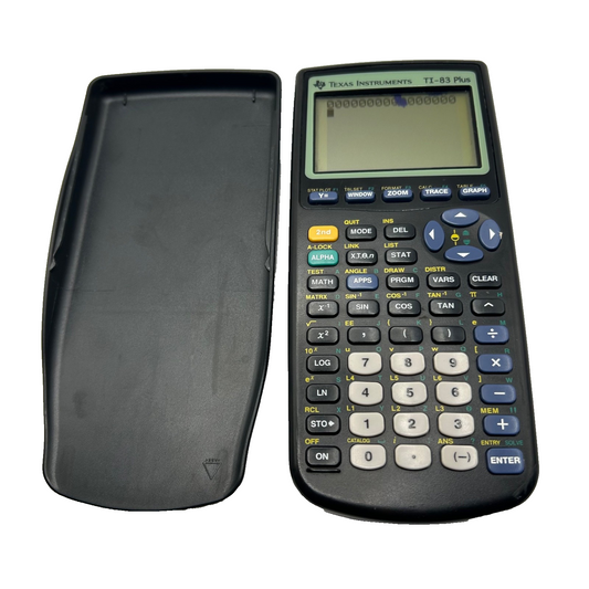 Texas Instruments TI-83 Plus Graphing Calculator – Screen Defect – Works