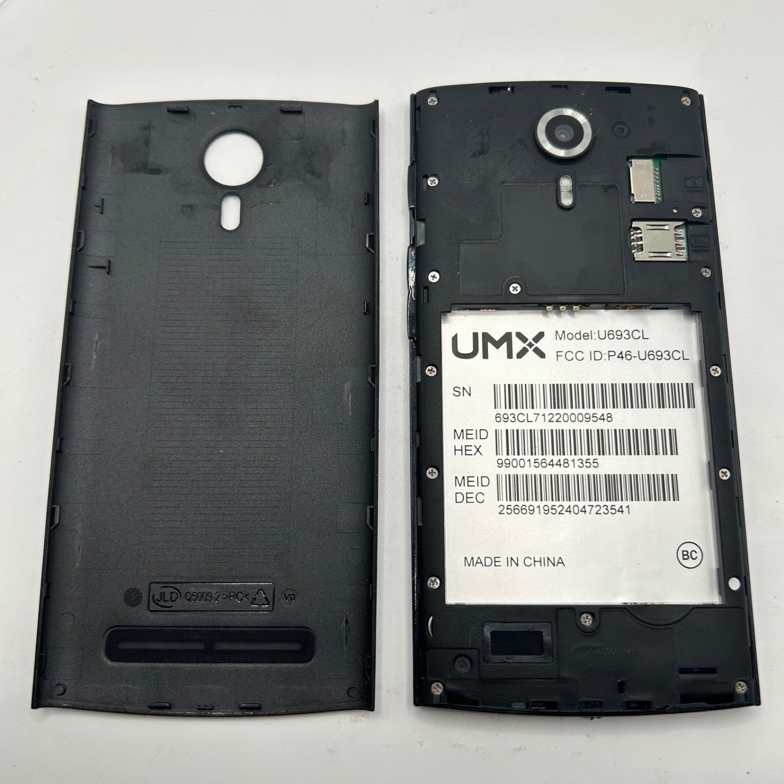 UMX U693CL Black Smartphone - Parts Only