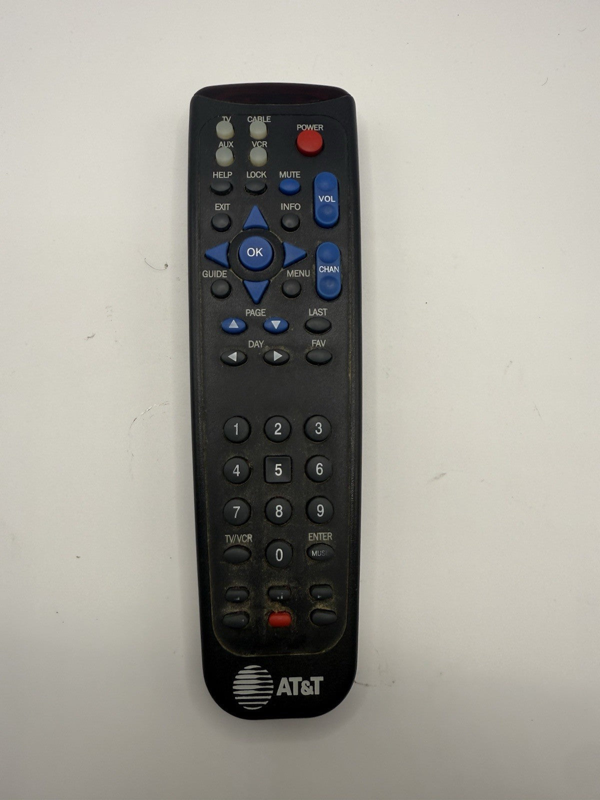 AT&T Remote Control 200C UA164 TCI 200C 200B 4552 1328 UA030 Tested Works