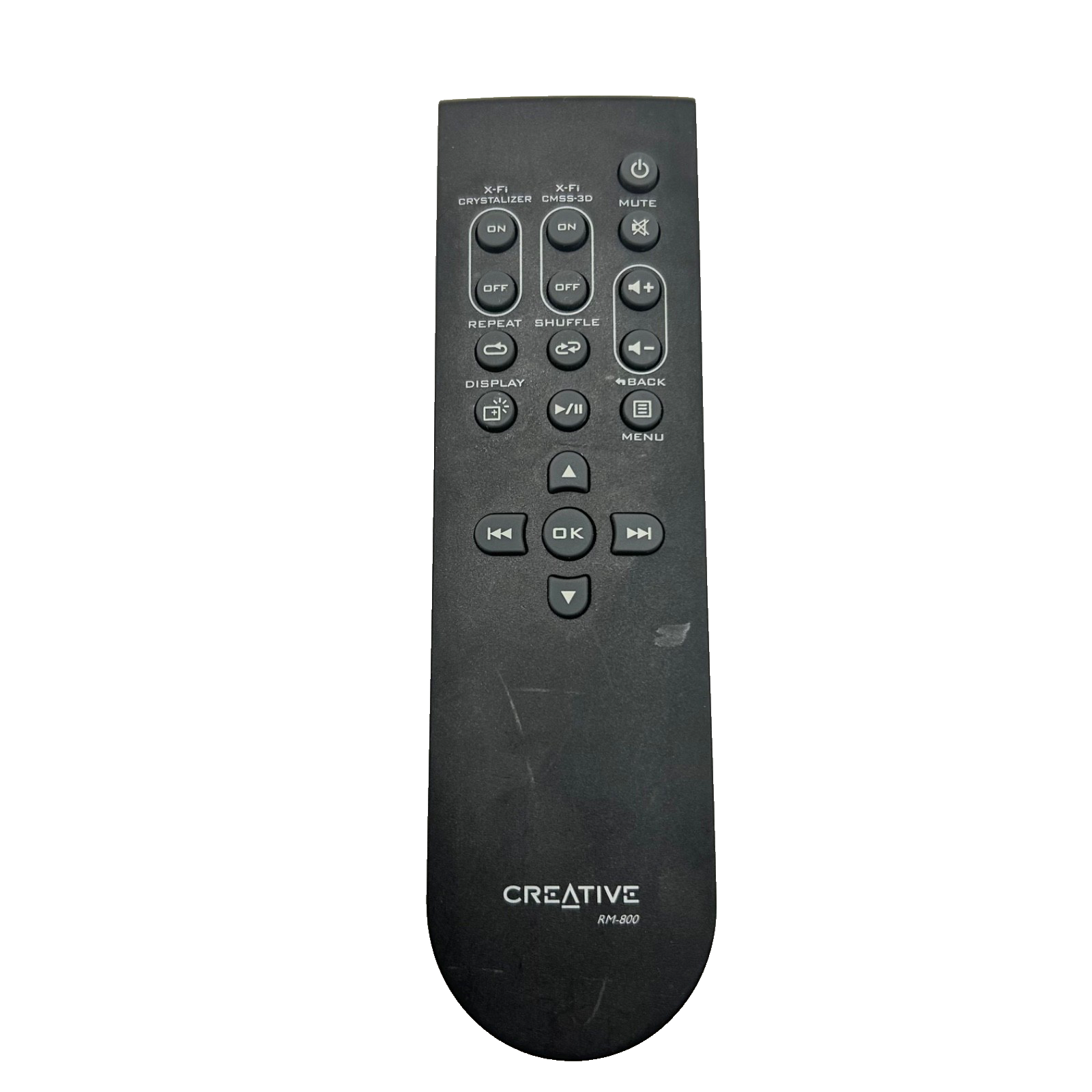 Creative RM-800 Remote Control for X-Fi Sound Systems – OEM – Tested & Working