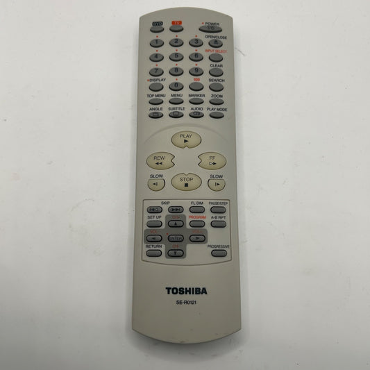 Toshiba SE-R0121 DVD Player Remote Control Original Replacement