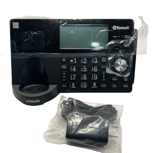 NEW VTech IS8128-41 Bluetooth Cordless Phone Base w/ Adapter Only – No Handset