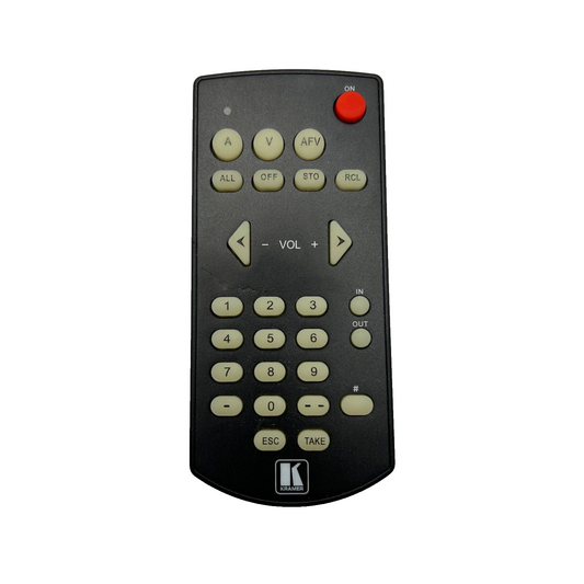 Kramer Electronics Remote Control – A/V Switcher Volume Input – OEM – Tested