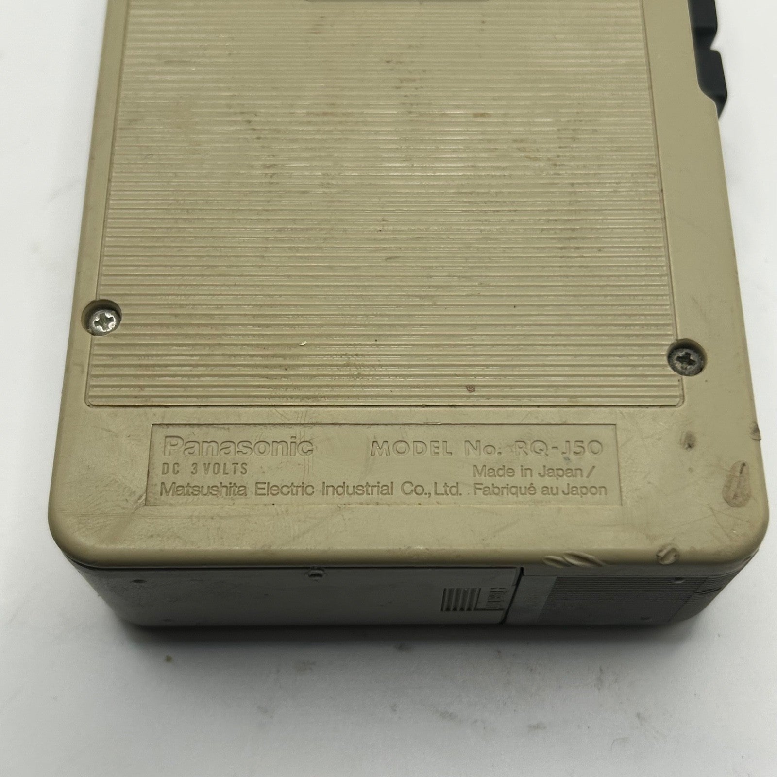 Vintage Panasonic RQ-J50 Stereo Cassette Player – For Parts or Repair
