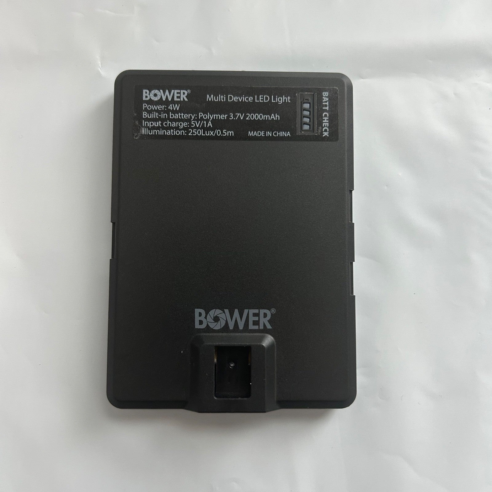 Bower Multi Device LED Light 4W Portable Rechargeable Video/Photo Lighting