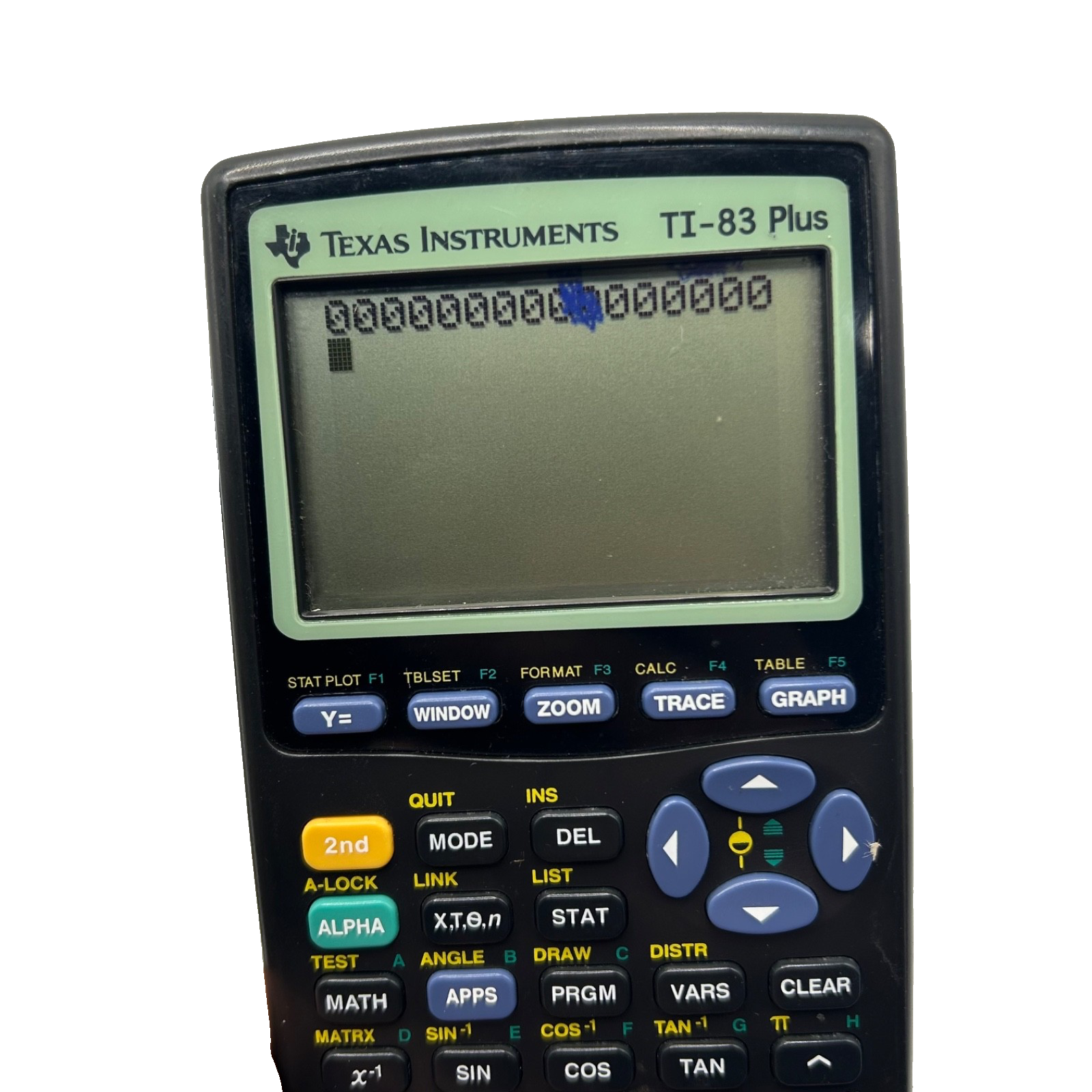 Texas Instruments TI-83 Plus Graphing Calculator – Screen Defect – Works
