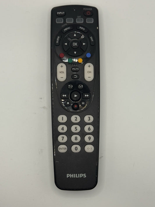 Philips SRP4004/27 UP/R DB1 Universal Remote Control TV DVD CBL VCR Cable Tested