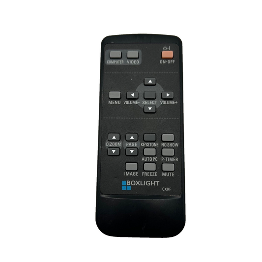 Boxlight CXRF Projector Remote Control – OEM Replacement, Tested