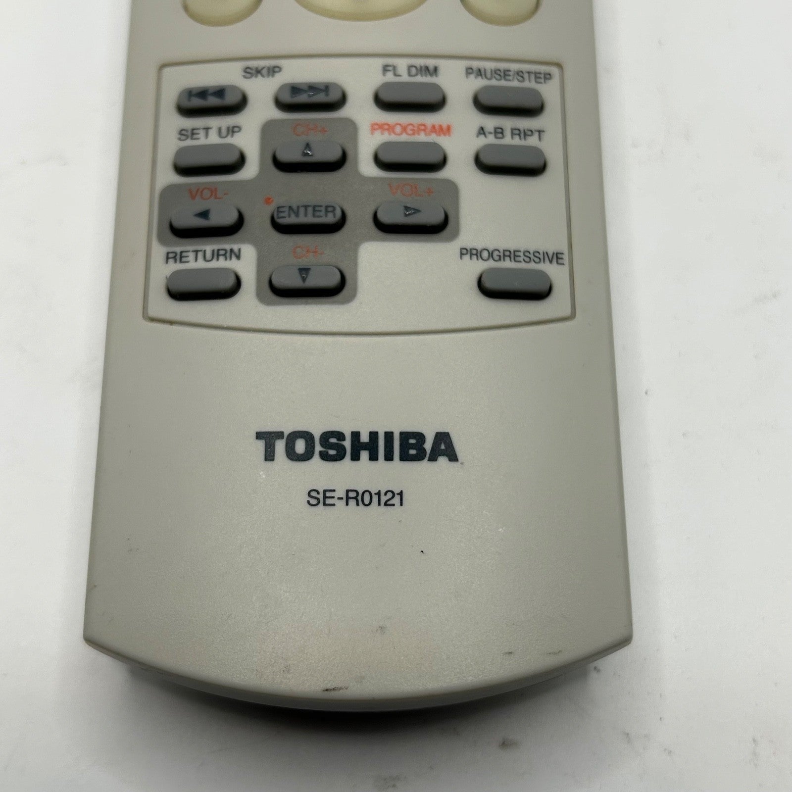 Toshiba SE-R0121 DVD Player Remote Control Original Replacement