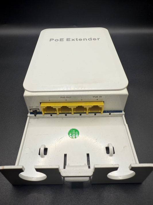 YuanLey Outdoor Gigabit PoE Extender 1 in 3 Out 802.3af/at 4 Port