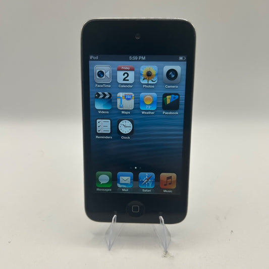 Apple iPod Touch 4th Generation A1367 8GB Black Wi-Fi - Tested & Working
