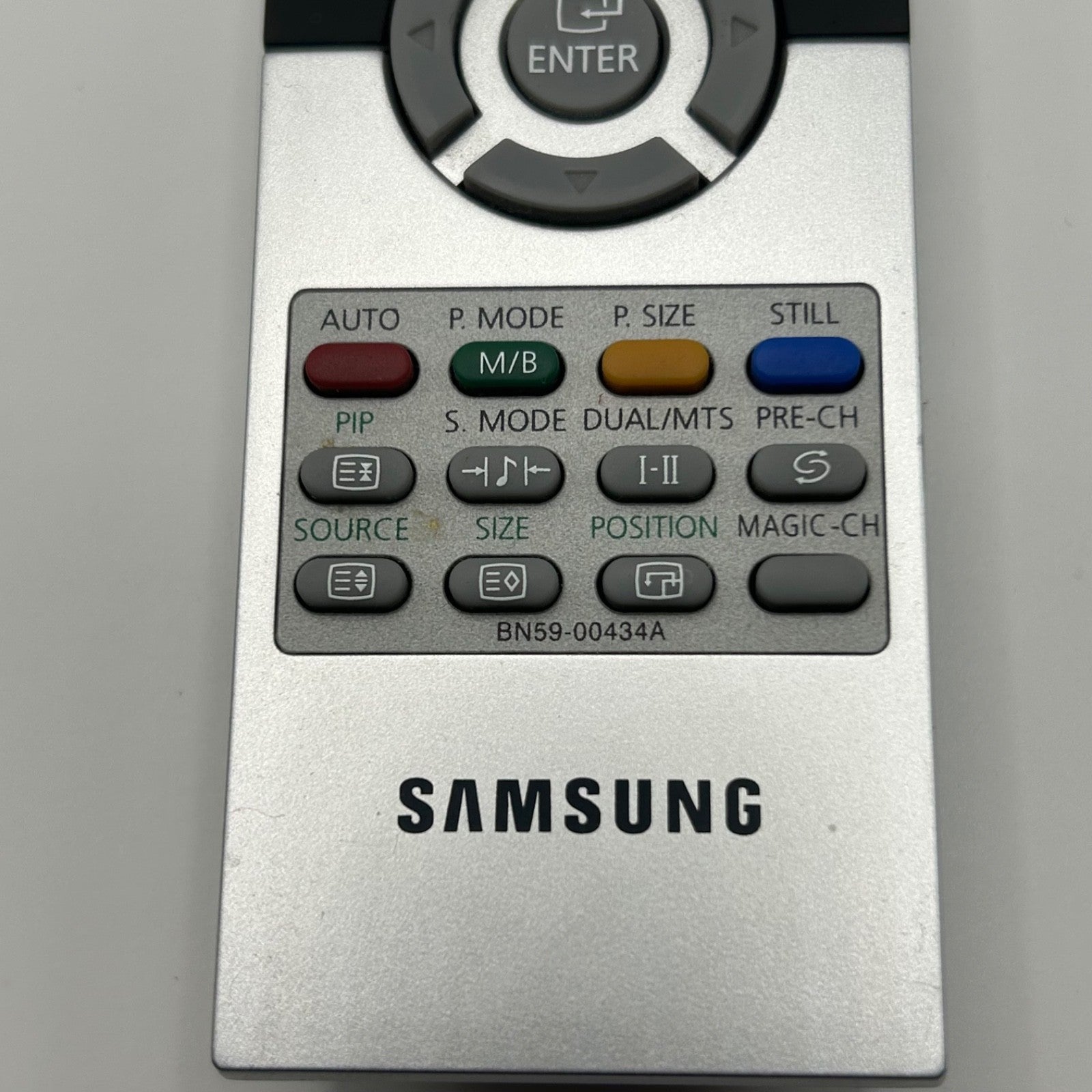Samsung BN59-00434A OEM Remote for SyncMaster 730MW 910MP 242MP – Tested