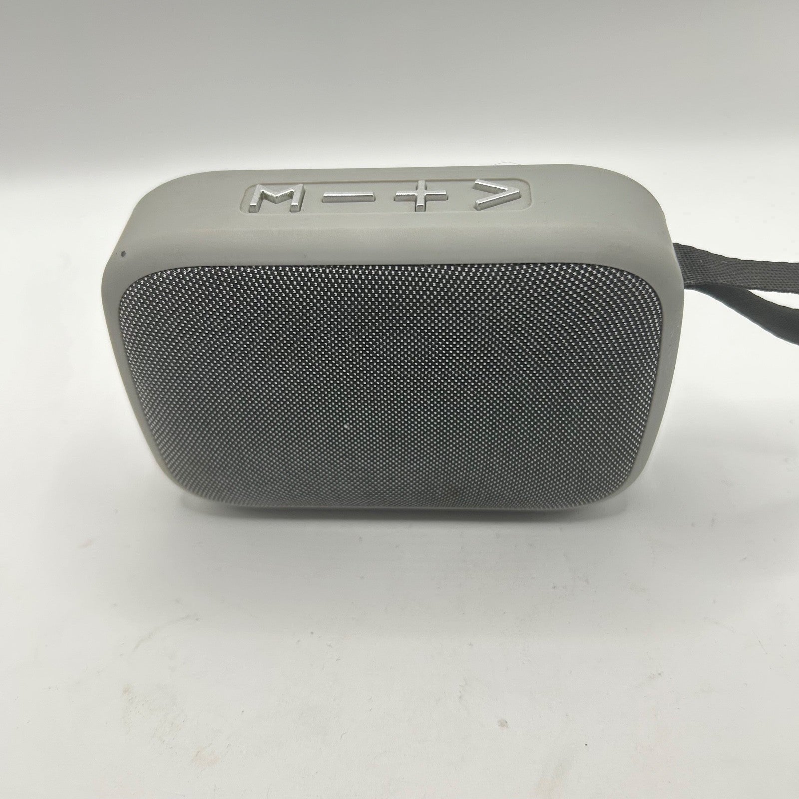 Invicta Portable Bluetooth Speaker Gray Wireless with USB & Micro-USB Charging
